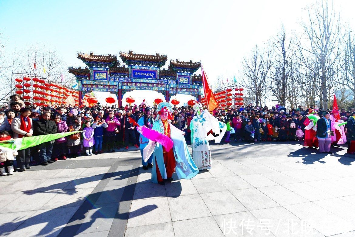 武跷@探访京城大运河畔年味儿：龙灯会、小车会、高跷会，不见不散