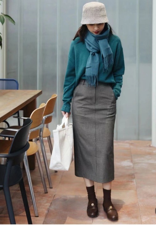 下半身|针织衫搭这3种下装,显瘦显高又有气质,冬天让你美出新高度!