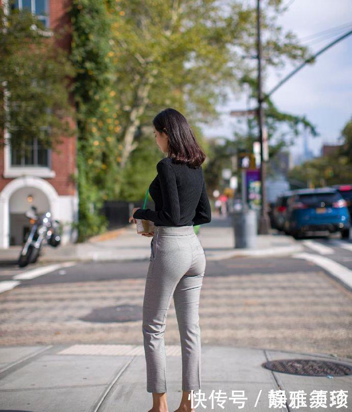 “萝卜裤”最适合完美身段,真是很容易遭人嫉妒呢!