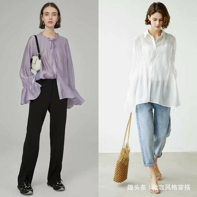 tips 把职场衬衫穿得更时髦的“8个技巧”，初秋上班不用为穿衣发愁了