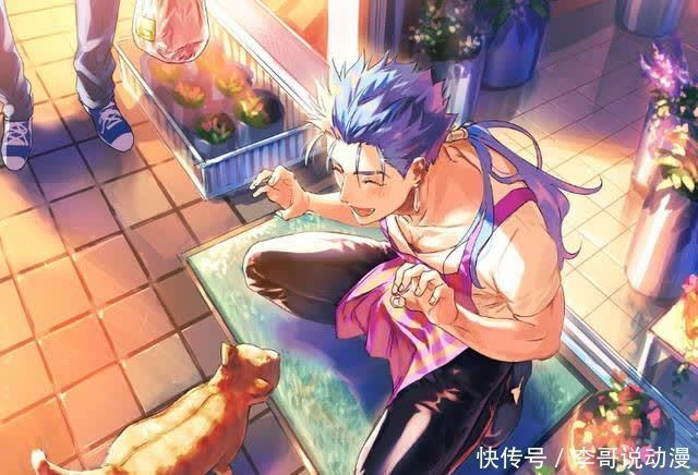 动漫|二次元纯情少女美图,微笑实在太迷人,动漫男和狗狗合拍也不错!