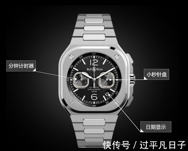 腕表 摩登都市人士首选 品鉴柏莱士BR 05计时腕表!