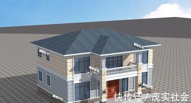 采光|23万建一栋农村两层别墅,5个卧室都朝南,采光好生活质量高