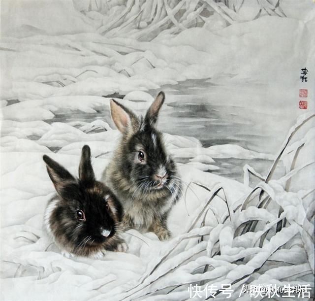 欣赏者!当代工笔领军人物李喆,他创作的工笔画鸟语花香、走兽顽皮可爱