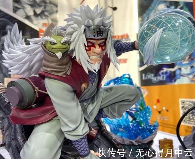 逼真|九喇嘛流口水手办遇对手，自来也脚背血管可见，我爱罗沙子做