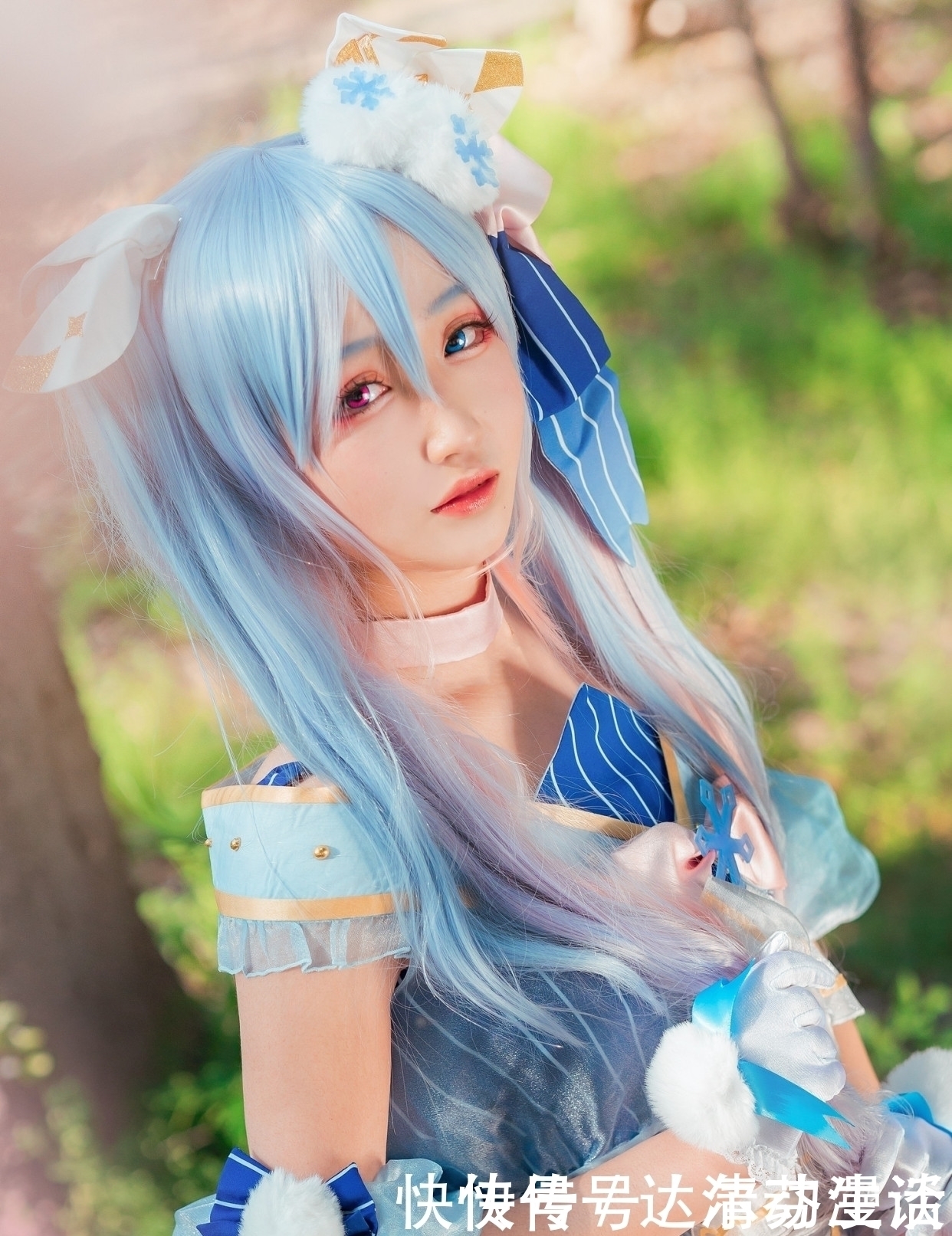 虚拟偶像|三组漂亮妹子COS的人气虚拟偶像“初音未来”还原度相当不错