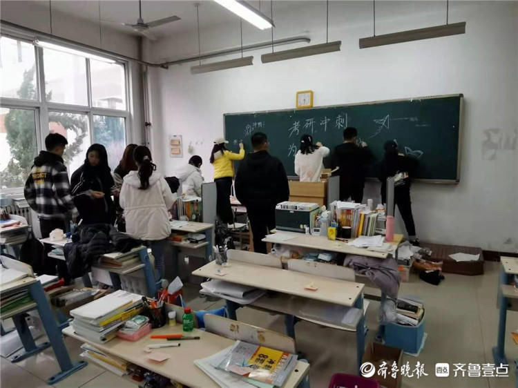 滨州学院机场学院花式暖心服务助力考研