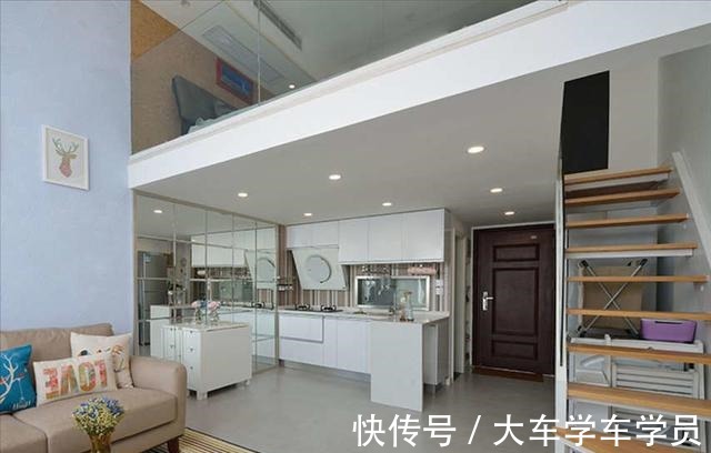 双卫|夫妻的42平复式公寓,一室户型规划了双卫,打造高品质生活空间!