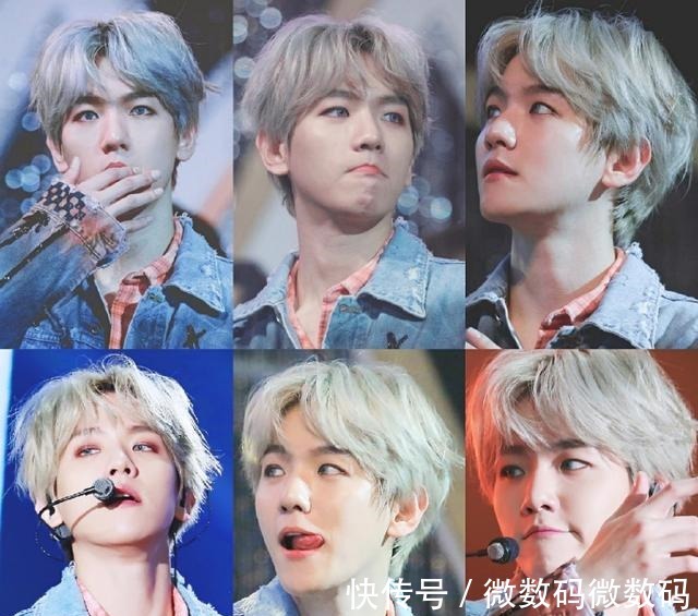 打扮 就是按照洋娃娃来打扮的吧!历数年末大赏伯贤超绝妆容概念!