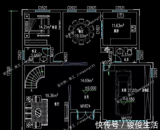 回乡|6款三层农村别墅，带车库30万起，回乡建房有面子有里子