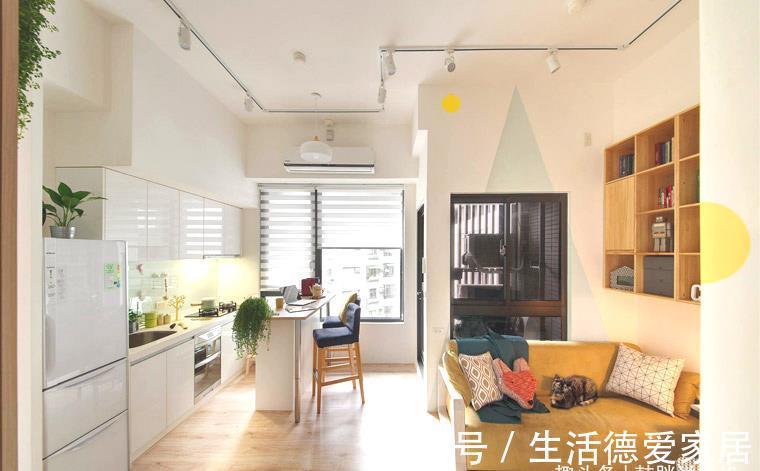 蜗居|30岁终于拥有了自己的房子，48㎡小蜗居，过着幸福的二人世界