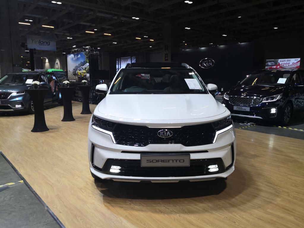 全新|全新索兰托亮相2020澳门车展，采用7座布局，外观很霸气