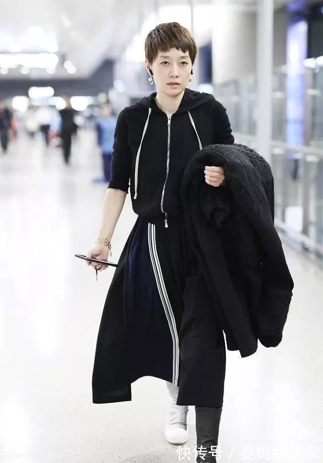 女人|马伊琍将“卫衣+吃肉裙”给穿火了,气质又遮肉,奔五女人也适合