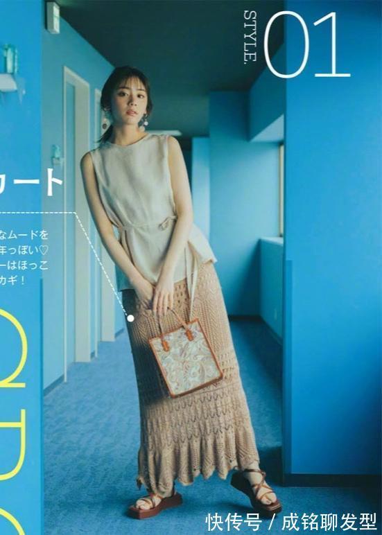 半身裙|百搭时髦又养眼,10套实用又耐穿的日系夏装,有档次又赚回头率