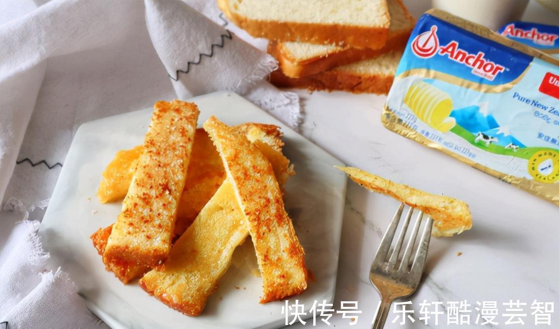 茶餐厅|解锁吐司新吃法，直接用黄油香煎，焦焦得特别好吃