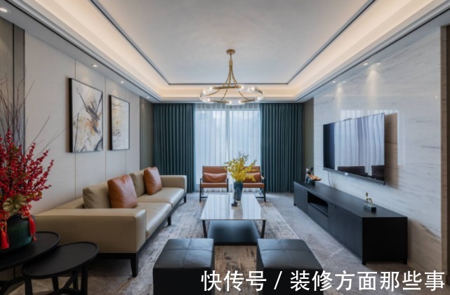 城市|110平现代风居室，回到家让你远离城市的喧嚣和快节奏的生活