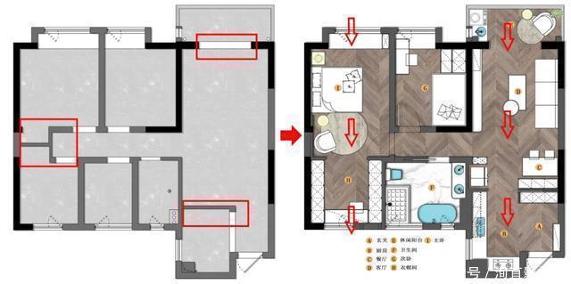 户型|我就要个中间户,比边户便宜,户型方正设计合理,到底差在哪了?