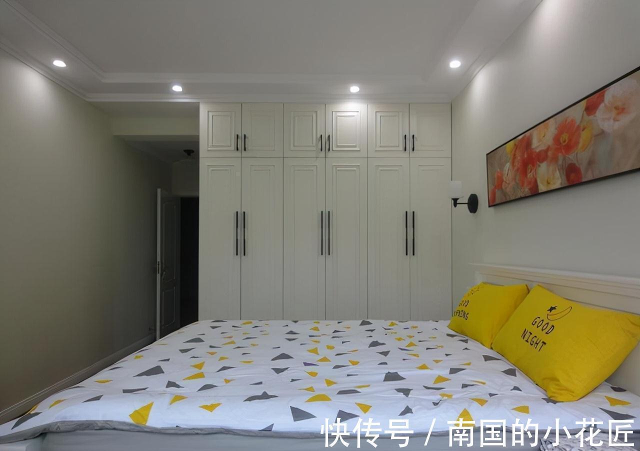 钢化玻璃|晒晒新房,一体式设计,主卧飘窗简单温馨,难怪婆婆不走!