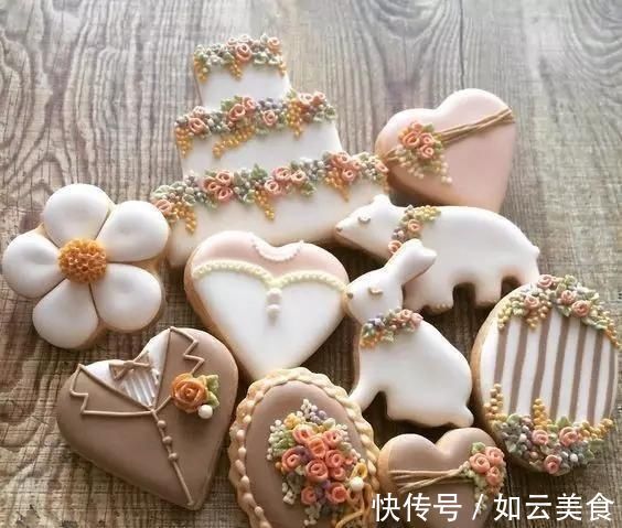 糖霜饼干|一双巧手,做出童话般的翻糖饼干,看完你会舍不得吃网友称太美