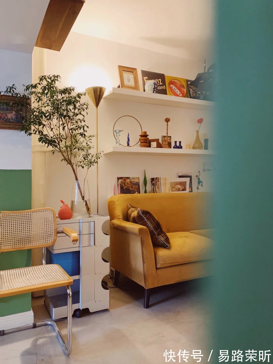 个性|60平方的两居室，把个性想法展现得淋漓尽致，房子虽然小，但装成了心中的那个样子！