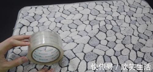 污渍|无论地垫多脏多旧,立马学会这窍门,污渍灰尘自动脱落,太实用了