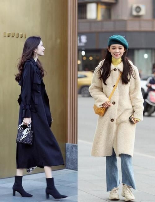 讲真，穿大衣就服街拍达人！她们的“大衣穿搭”，时髦高级又好看
