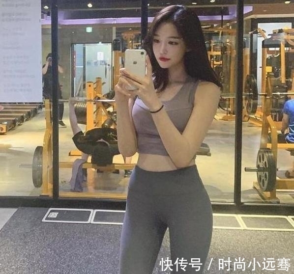 健身|美女爱穿“无痕裤”，窈窕身姿格外养眼，网友：运动的女孩都很美