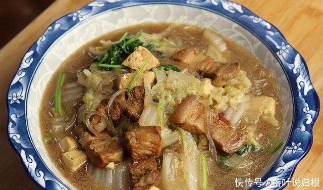 入冬要多吃粉条,教你做猪肉炖粉条,鲜香美味,好吃又解馋