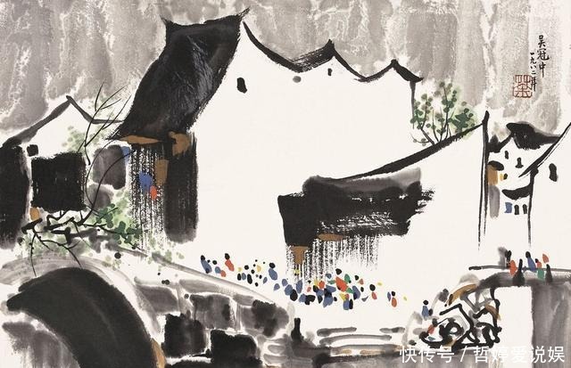 成就|中国的梵高:浅析吴冠中绘画的艺术成就和艺术美感