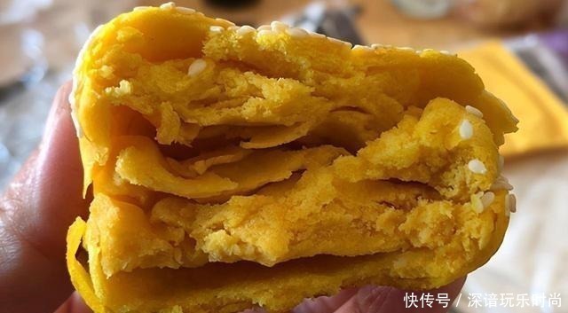 松软|教你做南瓜千层烧饼，松软香甜，营养美味，学会不用起早做早餐了