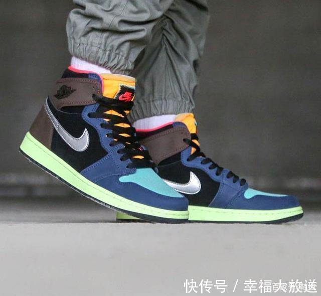 鞋子 售价不到3千的AJ1生物黑客,彩色拼接谁穿谁炸街,但值得买吗