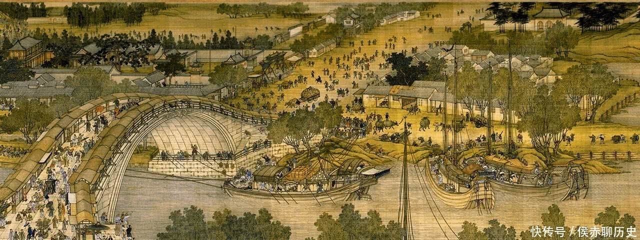 发现|《清明上河图》放大100倍后,发现一细节:树下睡觉的人在干嘛