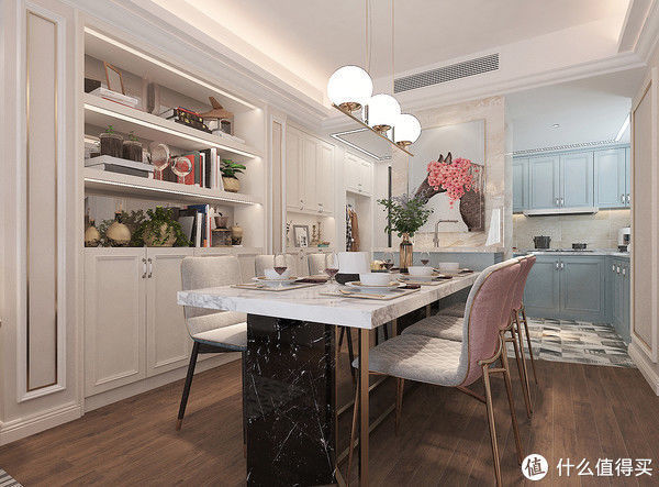 玄关|看了她家的轻奢风装修,羡慕了,全屋低调、内敛又不失高贵和奢华