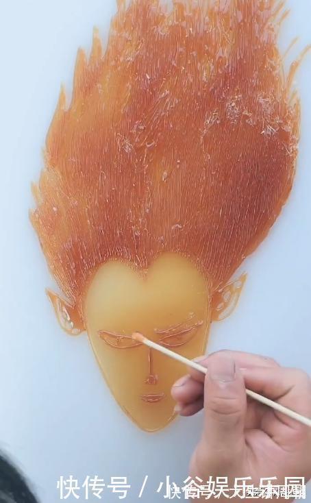 注射管|美术生用“麦芽糖”画哪吒,本以为瞎闹成品一出:流口水了