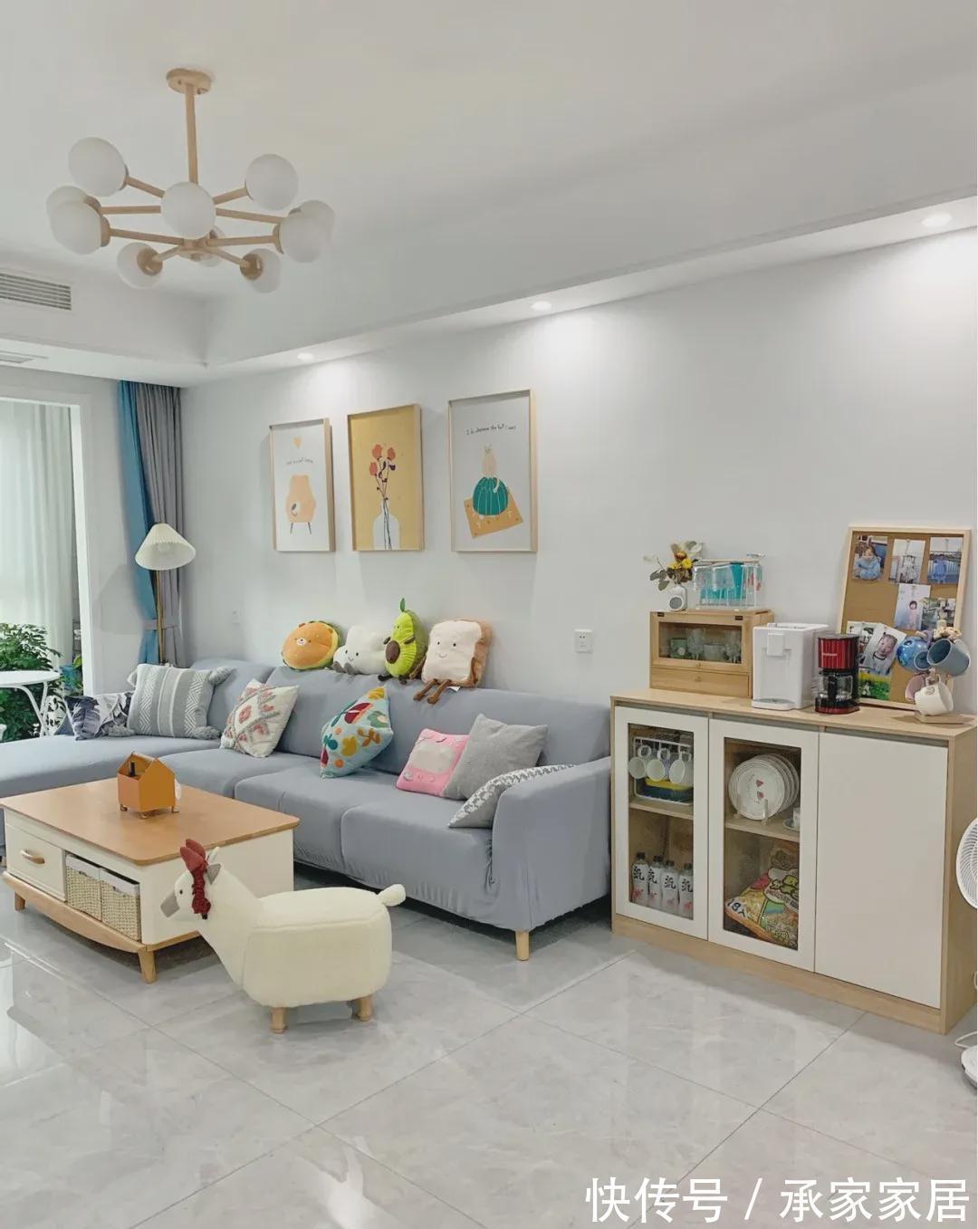 齐家云云|她家78平米,面积不大,却很舒适温馨,满满的烟火气息,太喜欢了