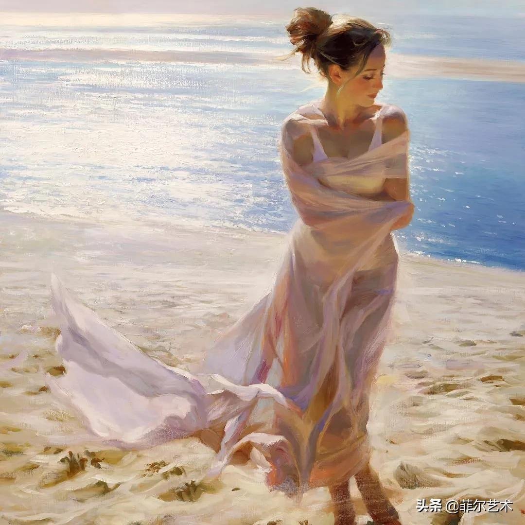 哈巴罗夫斯克&犹如花朵绽放,美得让人难忘~俄罗斯画家人物油画作品欣赏