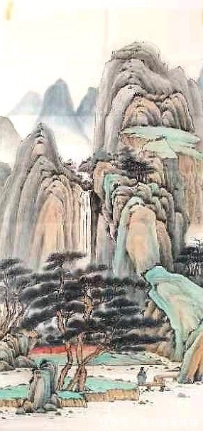 山水画&笔情墨韵的山水画,画家刘朝峰山水画作品欣赏