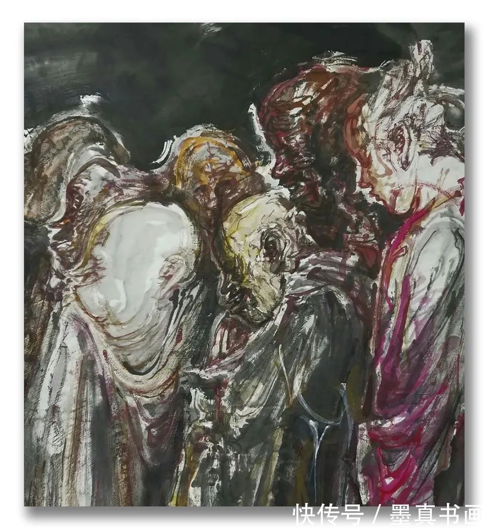 局部|《大美为真》中国当代书画名家学术邀请展—富中奇(局部)