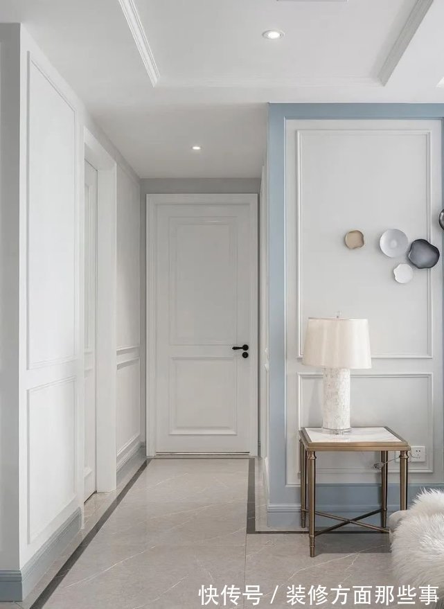 莫兰|120㎡轻奢美式风格装修,全屋莫兰迪色系给你一个温馨的家