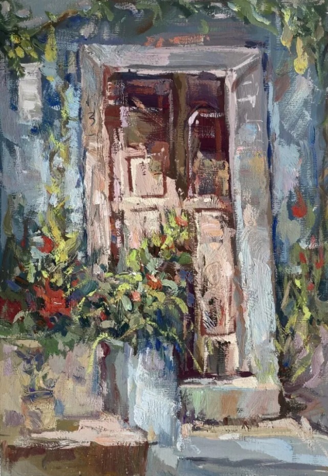 写生@"外师造化 中得心源" :20级象贤中学美术生沙湾古镇写生作品汇报展