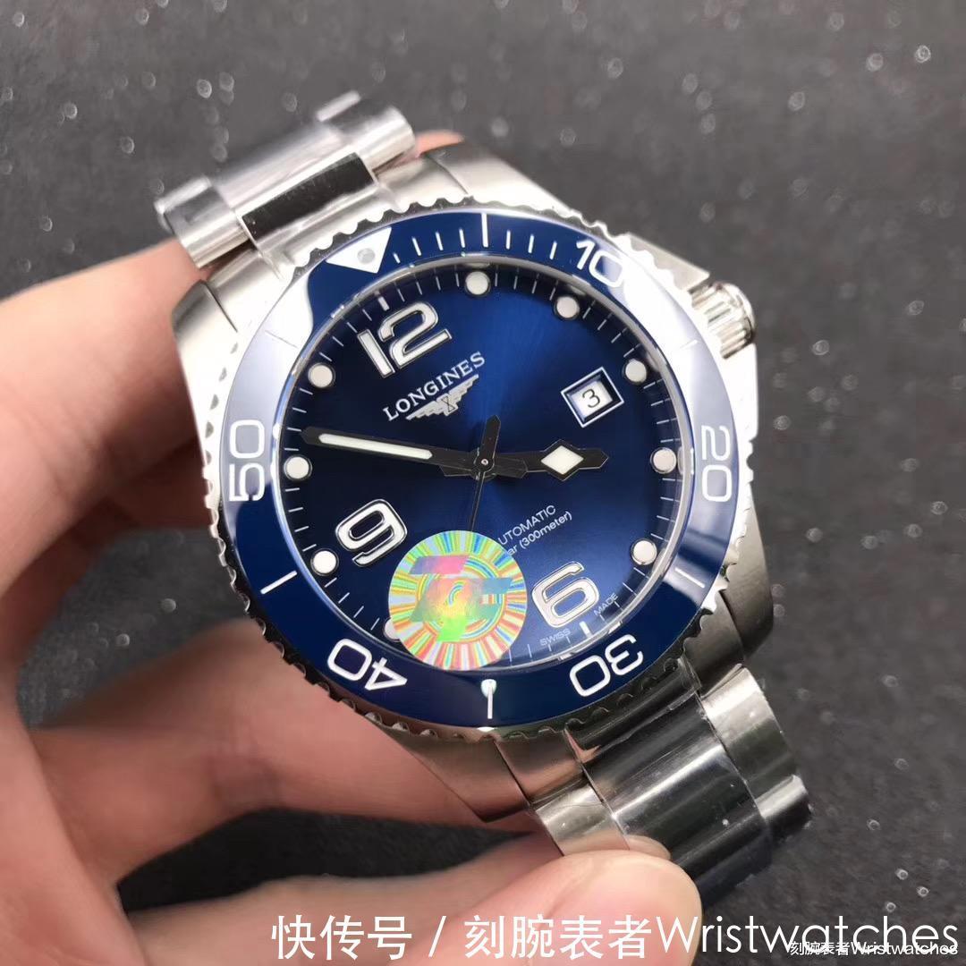 抛光|ZF厂浪琴康卡斯解析—ZF康卡斯蓝盘胶带款的细节工艺怎么样?