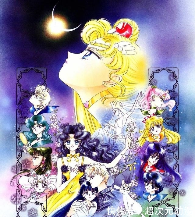 美少女战士|《火影忍者》、《灌篮高手》、《全职猎人》等多部漫画的扉页合集