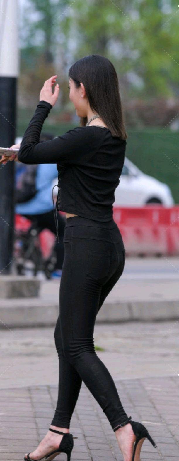 打底裤|自信漂亮的打底裤装扮尽显甜美风格, 美出了优雅感, 时尚前卫