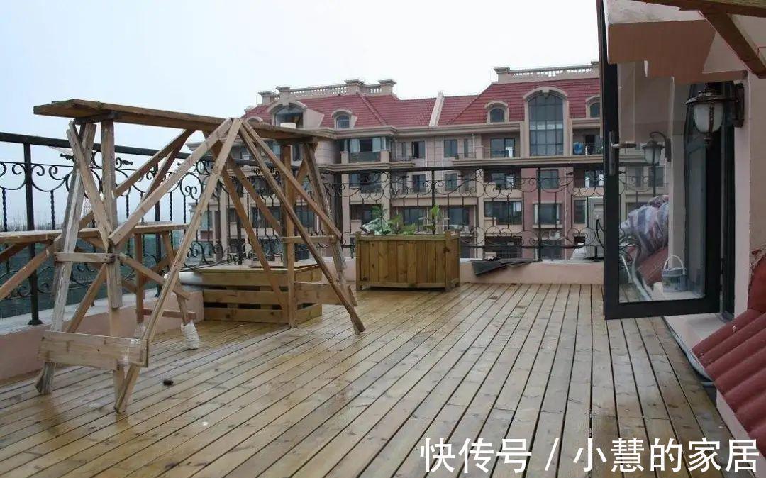 门前|家有露台一定要这样设计，学习、喝茶，晒衣物，功能太齐全了！