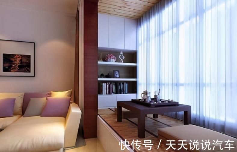 榻榻米|越来越多人阳台不装推拉门,原来现在都流行这样设计,空间都变大