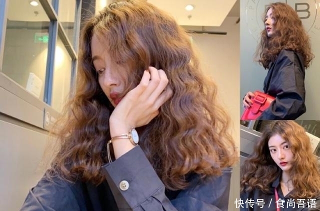 适合圆脸的羊毛卷发型,慵懒自然又时髦,视觉巧遮脸型显瘦~