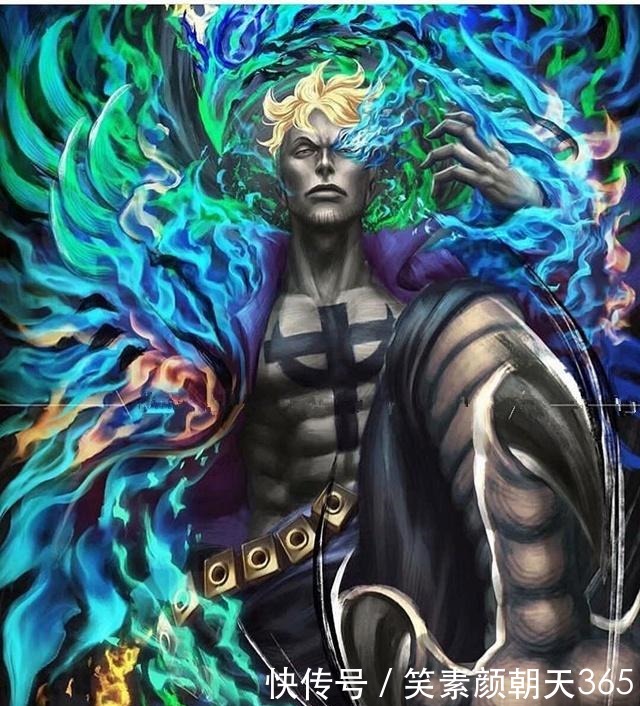 暗黑系的海贼王太炫酷,艾斯简直就是火神再世,老沙那张霸气侧漏