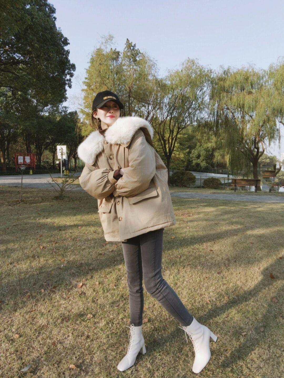 视觉效果 冬季外出穿“羽绒服”,这才是最佳穿法,实用百搭又气质