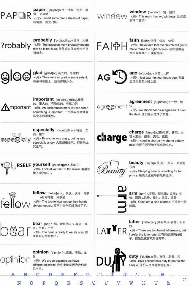 单词|图说英语:图解英语单词，透过图片积累单词