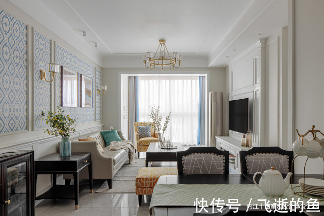 实用|89平简约美式实用刚需三室